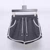 Shorts Esportivo Feminino Verão 2026 Novo Estilo Solto Casual Tamanho Grande Estudante Corrida Cintura Elástica Perna Larga Hot Pants para Uso ao Ar Livre