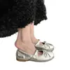 Sandalias Caladas con Lazo para Niñas 2026 Primavera/Verano Nuevos Zapatos Mary Jane de Cuero Estilo Vintage para Niñas