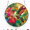Pássaros Coloridos da Primavera Apanhadores de Sol para Janela Dia de Primavera Quebra-Cabeça de Pássaros Coloridos