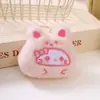 Lindo colgante de peluche de gato de dibujos animados, accesorio para bolso y ropa, colgante para mejor amigo, llavero de regalo para pareja