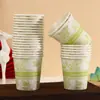 Vasos Dopamina Desechables Gruesos de Colores para Bodas, Resistentes al Calor para Uso en Casa y Oficina, Adecuados para Café, Leche de Soya y Té