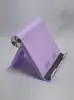 Suporte dobrável para celular estilo macaron para mesa, ajustável em múltiplos ângulos, universal para celulares e tablets, portátil e antiderrapante