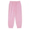 Calça Jogger Lisa Solta Outono/Inverno 2025 para Jovens Calça de Moletom Casual Engrossada para Meninos Calça Esportiva Infantil