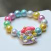 Novas Joias Infantis Pulseiras Coloridas Doce e Fofa Gato de Desenho Animado Pulseira Infantil Fabricante de Joias Atacado