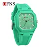 Reloj de Cuarzo Impermeable para Hombre Oufani con Números Árabes Modelo Popular Transfronterizo Simple y de Moda con Calendario Reloj Unisex