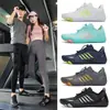 Primavera y Verano Nuevos Zapatos de Agua Zapatos de Playa para Pareja para Casa Interior Zapatos de Fitness Sentadilla Duro Zapatos de Tracción Cuerda para Saltar Cinta de Correr Zapatos Suaves