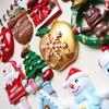 Grande Papai Noel Árvore de Natal Boneco de Neve Gel Creme Capa de Celular Decoração Adesivo de Geladeira Patch para Saída de Ar de Carro