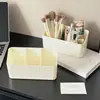 Caja de Almacenamiento para Cosméticos, Tocador de Escritorio, Organizador de Compartimentos para Mascarillas de Cuidado de la Piel, Tubo de Almacenamiento Simple Multifuncional, A Prueba de Polvo
