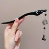 Accesorio de horquilla de alta gama de nicho 2026 nuevo para mujer, estilo antiguo, horquilla de nuevo estilo chino, horquilla minimalista moderna para la parte trasera de la cabeza