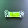 Venda Direta de Fábrica Nível de Bolha Quadrado Integrado com Furos de Montagem, Bolha de Nível Especial para Indicador de Nível, Bolha de Nível Transparente