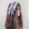 Diadema de Encaje Blanco Estilo Lolita Soft Girl Japonés Diadema Estilo Hada Todo Fósforo Pequeños Accesorios para el Cabello Lolita Soft Girl KC