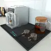 Alfombrilla de Silicona para Cafetera de Gran Venta Transfronteriza Mesa de Bar Mesa de Comedor Antideslizante Aislamiento Térmico Bandeja de Drenaje Grande Alfombrilla de Secado para Tazas de Café