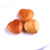 Piedra Natural de Venta Caliente Transfronteriza 30*12 Corazón No Poroso Cristal Rosa Accesorios de Juguete Arqueológico Corazón DIY Pequeño Regalo