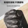 Bolsas de Basura Negras de Boca Plana, Extra Gruesas, para Hogar, Uso Diario, Catering, Limpieza, Uso Comercial, Tienda Departamental, Mayoreo