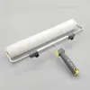 Rodillo antiespumante Shuining de 9 pulgadas 18 pulgadas tamaño grande cepillo rodillo para pintura de suelos rodillo antiespumante alargado