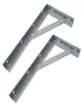 Suporte Triangular de Cantoneira Prateleira de Carga Montada na Parede Suporte para Painel Divisório Rack Fixo Suporte Tripé