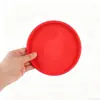 Frisbee para Mascotas de Silicona de Grado Alimenticio Disco de Entrenamiento para Cachorros Juguete para Perros Lanzamiento de Entrenamiento Frisbee Suave Flotante Interactivo