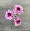 3 novas rosas Manta simulação de casamento decoração floral suave design espacial rosa fábrica atacado