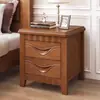 Mesita de noche, diseño simple y moderno, adecuada para dormitorios, apartamentos pequeños y hogares; un armario de noche compacto y fácil de usar con cerradura