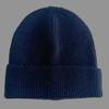 Chapéu de Lã Bordado com Logo Personalizado para Mulheres, Estilo Coreano Casual e Versátil Chapéu de Tricô Novo para Outono e Inverno para Homens, Chapéu Quente de Inverno