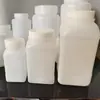 Botellas de Plástico de Boca Ancha con Tapas Internas, Botellas para Líquidos, Botellas de Muestra, Botellas Dispensadoras, Formas Cuadradas y Redondas, con Tapas Internas y Marcas de Escala