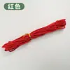 Corda de algodão colorida de 3-4 mm para acessórios de pulseira DIY, corda de algodão fiada no núcleo artesanal, corda para tapeçaria e fio de algodão para amarração