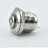 Loniu 16mm Anel de Travamento Automático de Alta Cabeça Fonte de Alimentação Padrão 12/16/19/22mm Botão de Partida de Luz Redonda