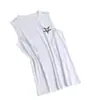 Chaleco de Seda de Hielo de Cuello Redondo para Hombre 2025 Chaleco Delgado Transpirable de Secado Rápido Deportivo Casual Chaleco Ancho Exterior Sin Mangas t