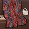 Bufanda Nueva de Seda Simulada, Bufanda Larga de Brocado, Moda Primavera y Otoño, Versátil Chal de Protección Solar de Verano, Turbante
