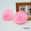 Cabeças de Flores de Cravo Artificiais para Cenário de Casamento Arranjos de Parede de Flores Suprimento Transfronteiriço Decorações de Flores de Tagetes Flores de Halloween