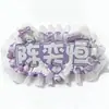Nombre de la etiqueta de soporte de fábrica de origen producto terminado DIY reflectante tela no tejida bolso creativo charm decoración colgante para concierto de celebridades