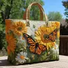 Bolso de Mano con Estampado de Moda Trendy para Mujer Bolso de Hombro Bolso Tote Acolchado Nuevo Producto Transfronterizo 3D Temu Amazon