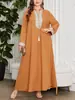 Coleção especial de liquidação: vestidos e robes longos plus size, de corte solto, que emagrecem e são elegantes