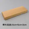 Adornos para el Salpicadero del Coche Hechos a Mano DIY Consola Central Nogal Madera Maciza Figuras Bases Aromaterapia Regalos para Coche Nuevo