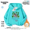 Transfronterizo Minecraft Ropa Periférica de Minecraft Dibujos Animados Niños Primavera y Otoño Niños y Niñas Sudaderas con Capucha Modernas