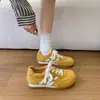 Tênis de Treino Alemão Aumentador de Altura Retrô Redes Sociais Feminino Novo Estilo Outono 2026 Versátil para Estudantes com Saias Casual Esportivo Board Shoes