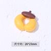Superficie sólida brillante orejas de dibujos animados lindas diy pegamento crema funda para teléfono diadema accesorios para el cabello vaso de agua palo resina Goka