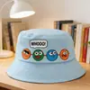 Sombreros de Pescador de Dibujos Animados de Primavera y Otoño para Niños y Niñas, Sombreros Lindos Transpirables con Protección Solar, Moda Estilo Coreano