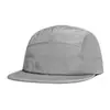 Gorra de Cinco Paneles de Secado Rápido Unisex con Visera Plana Gorra de Béisbol Protección Solar para Exteriores Ligera Suave para Deportes Gorra de Skateboard Venta al por Mayor