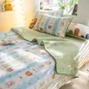 Nueva Manta de Cama de Terciopelo de Leche Engrosada Sábanas Antideslizantes Otoño e Invierno Forradas de Felpa Cubierta Cálida para Tatami de Hogar Kang Juego de Tres Piezas