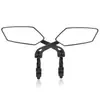 Novo Espelho Retrovisor de Bicicleta Veículo Elétrico de Alta Definição Formato de Diamante Campo de Visão Amplo Refletor Modelo Universal Espelho Retrovisor de Ré