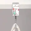 Lindo organizador de escritorio con forma de conejo de dibujos animados, un imprescindible para estudiantes, con un diseño elegante, fácil de usar, no adhesivo, antideslizante y duradero