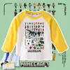 Camiseta de manga larga para niña, nuevo modelo primavera y otoño 2026, camiseta básica de otoño para niños, top con estampado de capibara para niños mayores 7