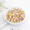 Ding Yi 8mm Luna Fría Pluma Tinta Dos Tonos Ojo de Gato Resaltador Cuentas Cadena de Teléfono Móvil con Cuentas para Manualidades Material Accesorios de Joyería