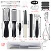 Set de Herramientas para Pedicura de 23 Piezas, Raspador de Acero Inoxidable para Eliminar Piel Muerta del Pie, Set de Cortaúñas, Herramientas para Manicura de Salón