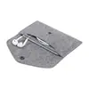 Bolsa de Feltro de Lã para Celular Capa Protetora Concha Porta-Cartões Carteira Bolsa de Armazenamento de Feltro Bolsa para Celular Caixa Fina para Celular Masculina