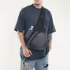 Bolso cruzado de un solo hombro para exteriores transfronterizo, bolsa de pecho impermeable de nailon de gran capacidad para deportes y ocio para hombres y mujeres