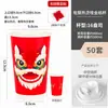 Copo de Café Descartável com Tampa Dança do Leão de Ano Novo, Embalagem Comercial, Ano do Cavalo Estampado a Ouro Pelúcia Vermelho Copo de Papel para Bebidas Quentes Chá de Leite