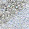 Diamante de Uña con Forma de Estrella de 8 mm, Punta Diamante Explosiva, Base Puntiaguda, Set Mixto, Decoración para Uñas, Accesorios para Uñas Usables, Venta al por Mayor