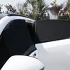 Cortinas Antimosquito para Carro, Cortinas de Proteção Solar para Janelas Laterais de Carro, Toldo de Malha Respirável, Cortinas de Proteção Solar e Isolamento Térmico, Tampas de Janela Antimosquito